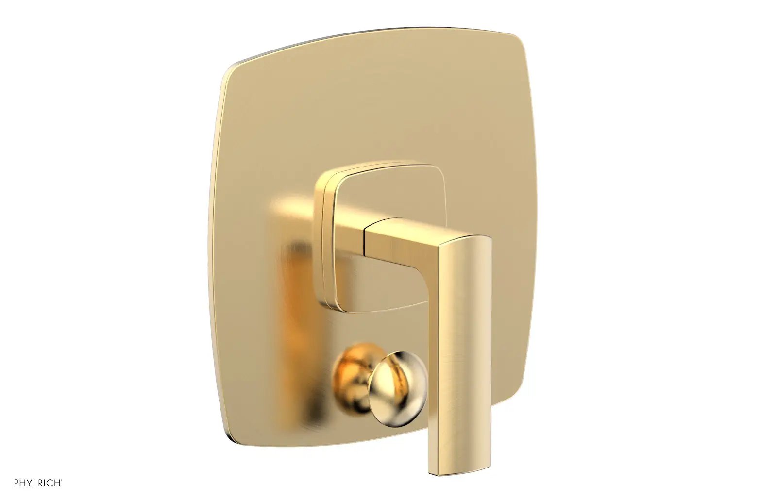 Phylrich RADI Pressure Balance Shower Plate with Diverter and Handle Trim Set by Phylrich