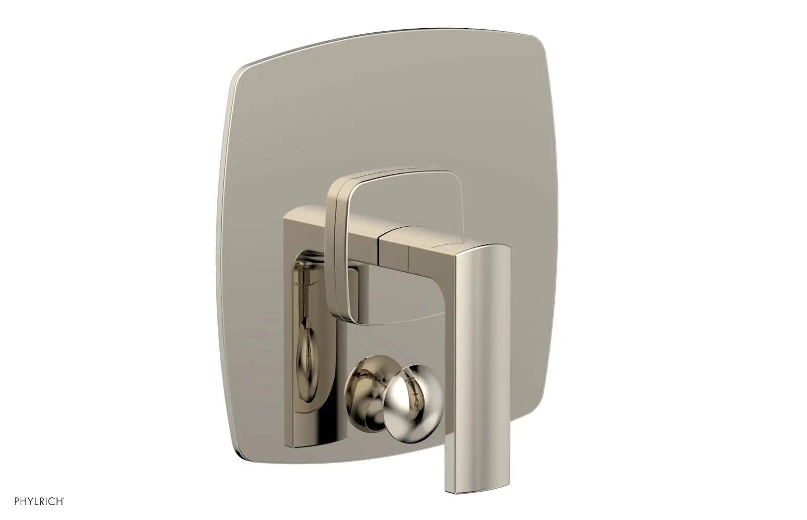 Phylrich RADI Pressure Balance Shower Plate with Diverter and Handle Trim Set by Phylrich