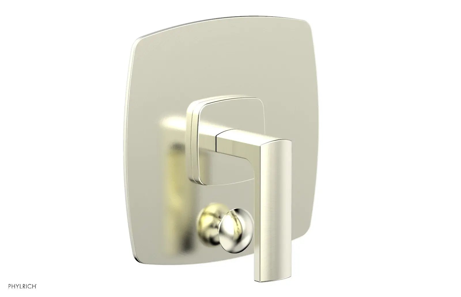 Phylrich RADI Pressure Balance Shower Plate with Diverter and Handle Trim Set by Phylrich