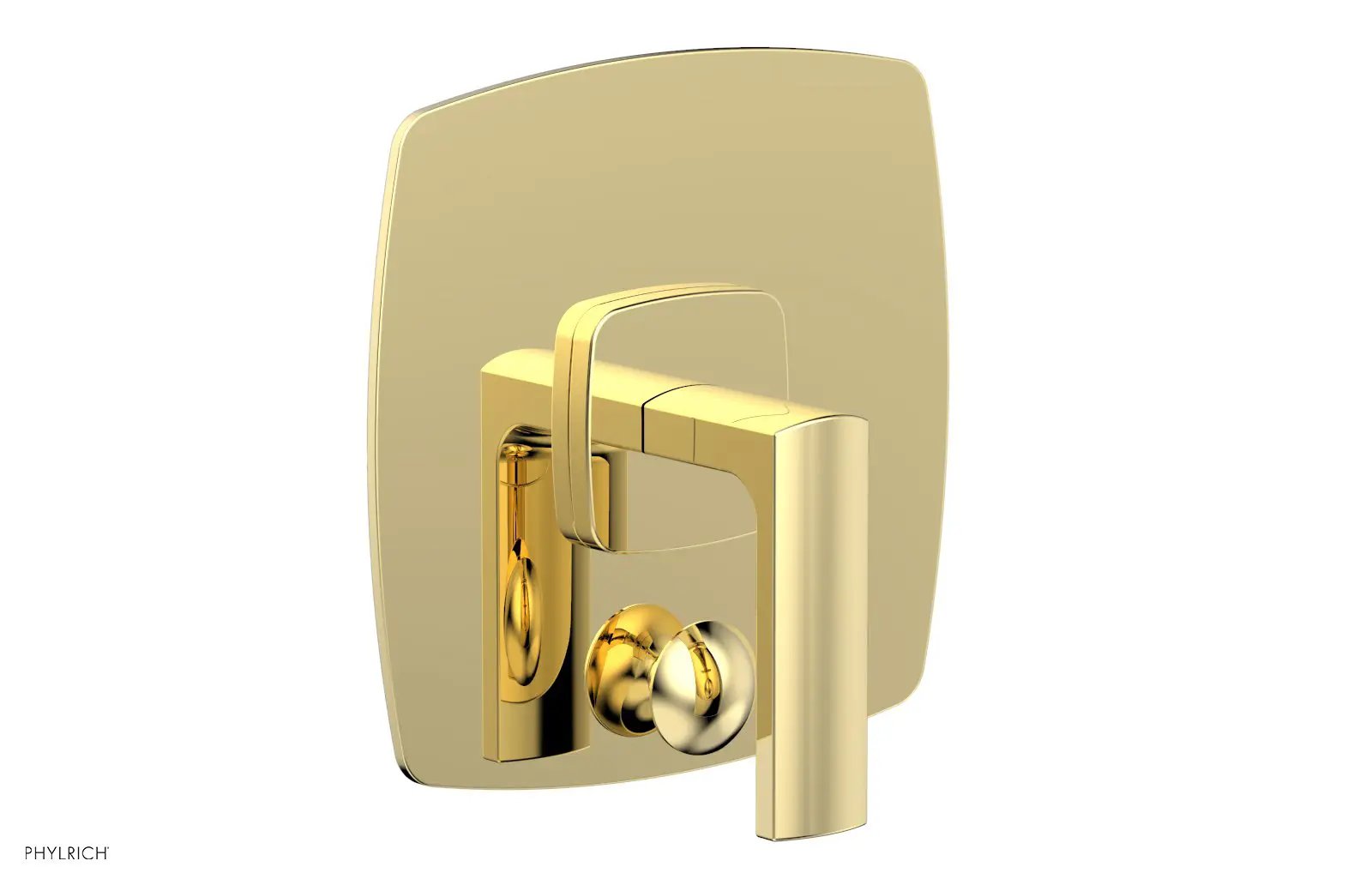 Phylrich RADI Pressure Balance Shower Plate with Diverter and Handle Trim Set by Phylrich