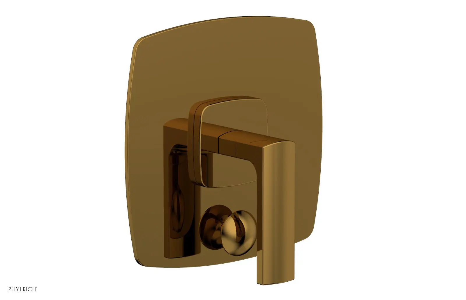 Phylrich RADI Pressure Balance Shower Plate with Diverter and Handle Trim Set by Phylrich