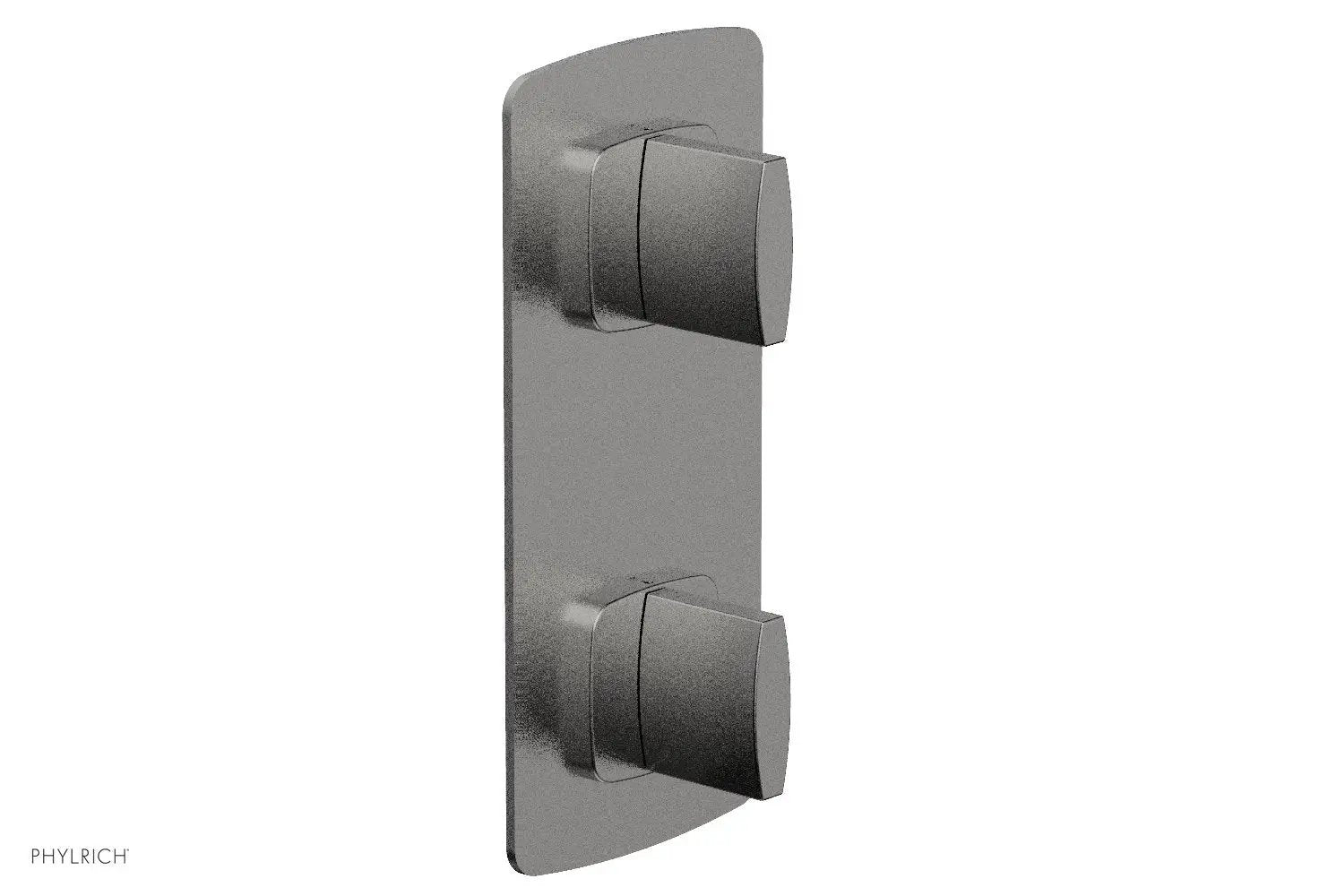 Phylrich RADI 3/4" Thermostatic Valve with Volume Control or Diverter, Blade Handles by Phylrich