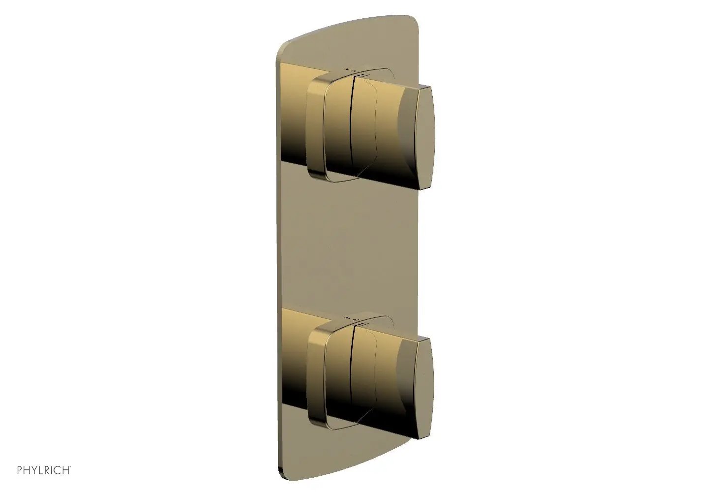 Phylrich RADI 3/4" Thermostatic Valve with Volume Control or Diverter, Blade Handles by Phylrich