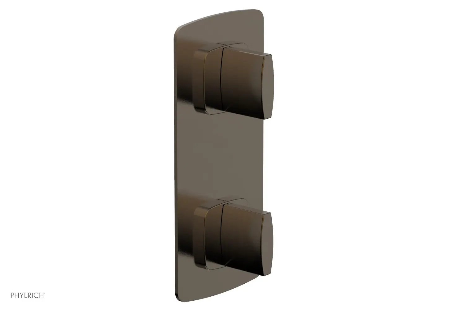 Phylrich RADI 1/2" Thermostatic Valve with Volume Control or Diverter, Blade Handles by Phylrich