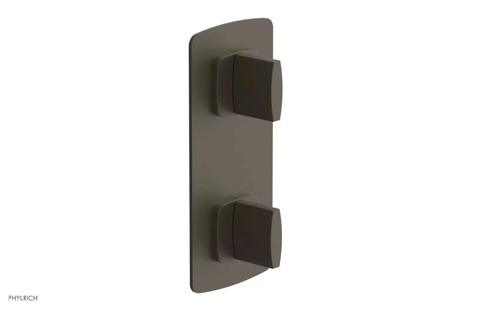 Phylrich RADI 1/2" Thermostatic Valve with Volume Control or Diverter, Blade Handles by Phylrich