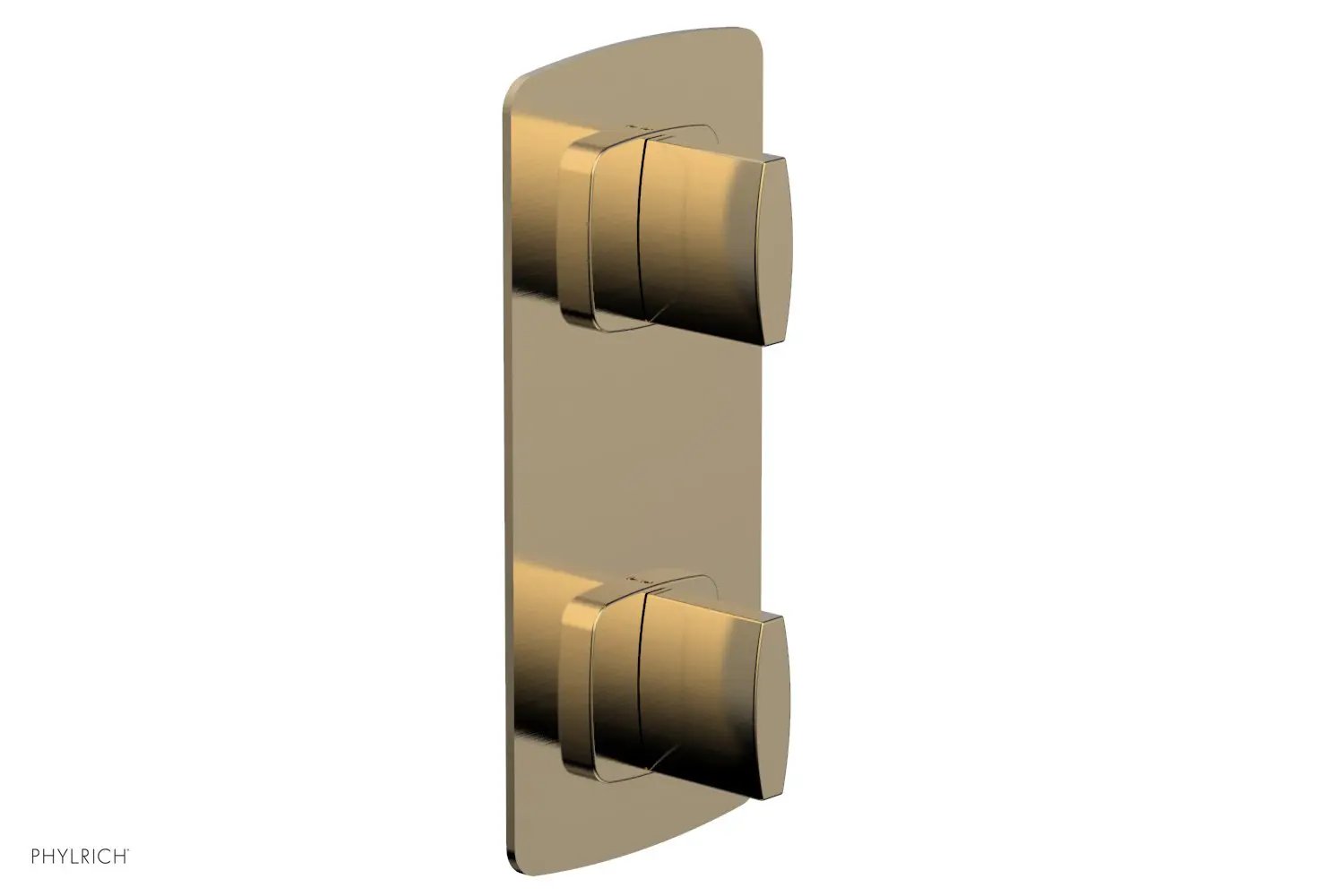 Phylrich RADI 3/4" Thermostatic Valve with Volume Control or Diverter, Blade Handles by Phylrich