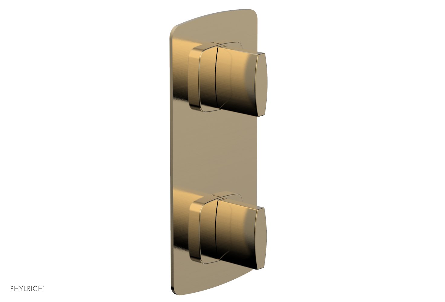 Phylrich RADI 1/2" Thermostatic Valve with Volume Control or Diverter, Blade Handles by Phylrich