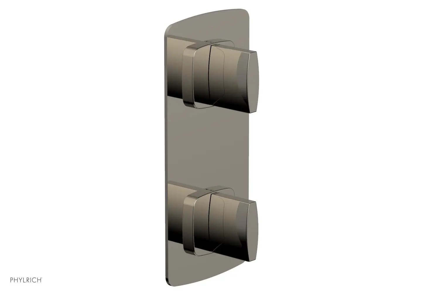 Phylrich RADI 1/2" Thermostatic Valve with Volume Control or Diverter, Blade Handles by Phylrich