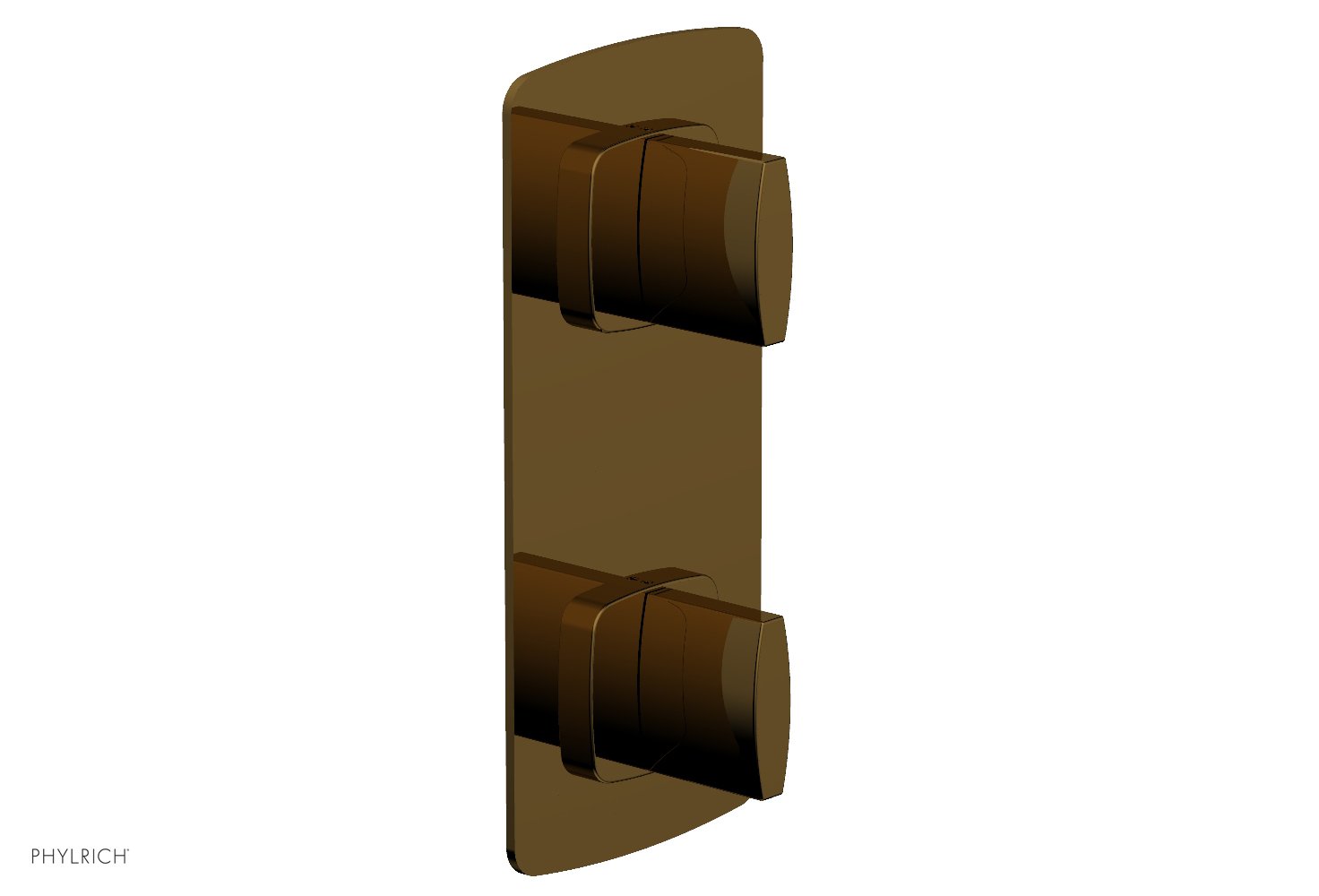 Phylrich RADI 1/2" Thermostatic Valve with Volume Control or Diverter, Blade Handles