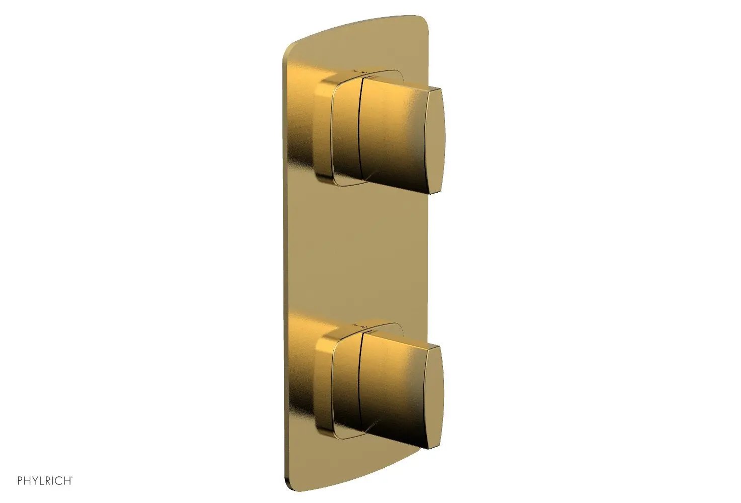 Phylrich RADI 1/2" Thermostatic Valve with Volume Control or Diverter, Blade Handles by Phylrich