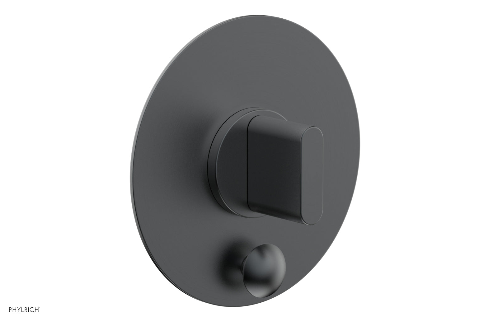 Phylrich ROND Pressure Balance Shower Plate with Diverter and Handle Trim Set by Phylrich