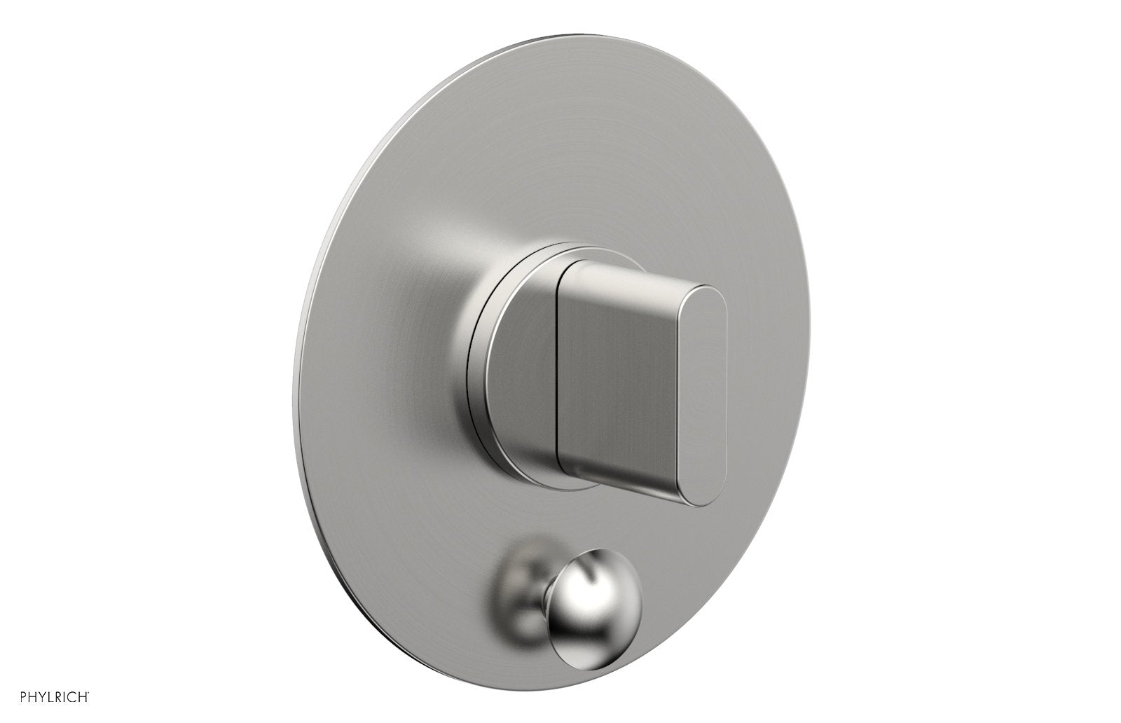 Phylrich ROND Pressure Balance Shower Plate with Diverter and Handle Trim Set