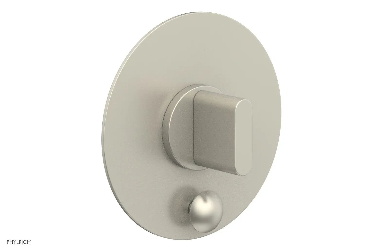Phylrich ROND Pressure Balance Shower Plate with Diverter and Handle Trim Set by Phylrich
