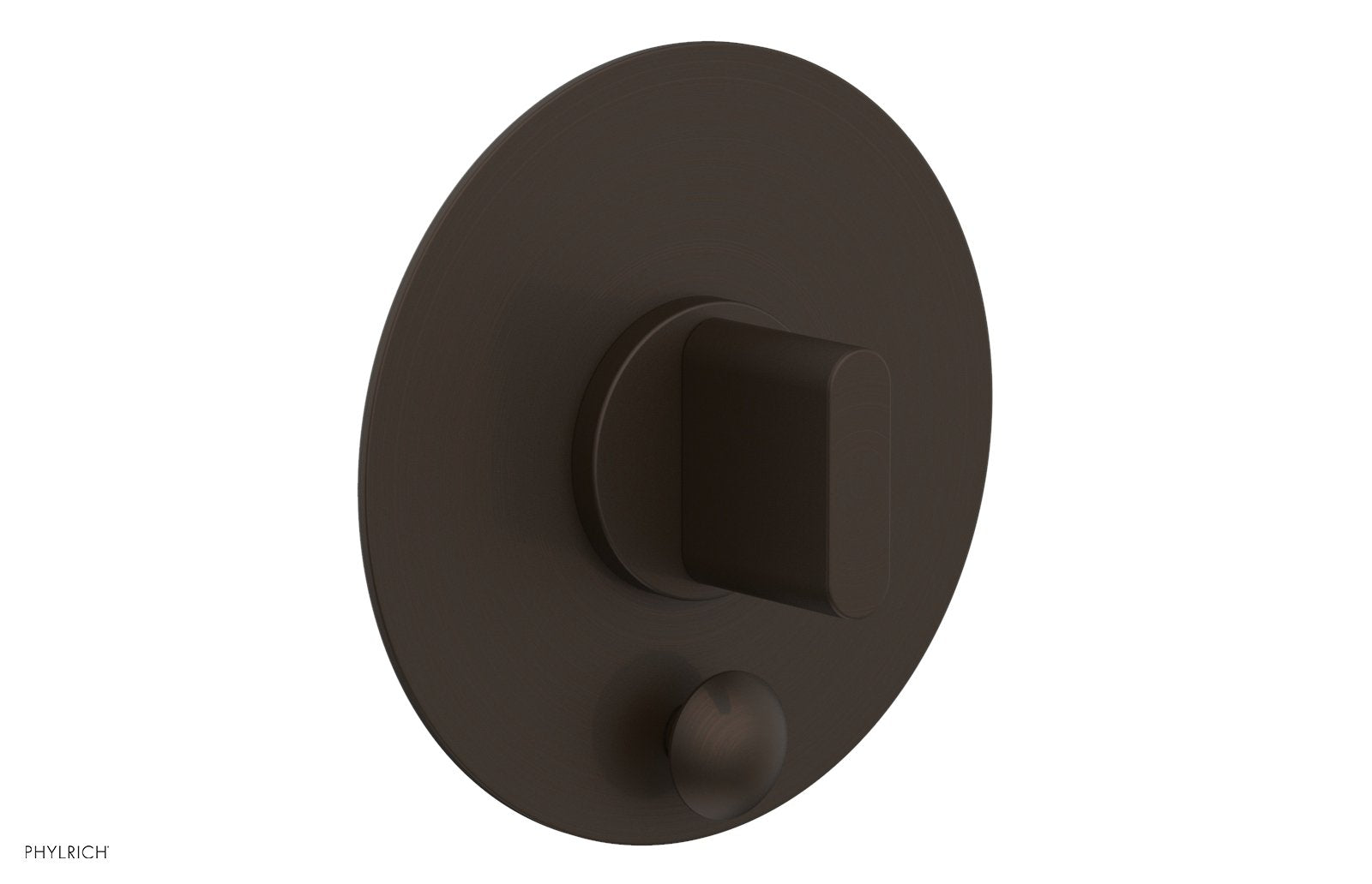 Phylrich ROND Pressure Balance Shower Plate with Diverter and Handle Trim Set