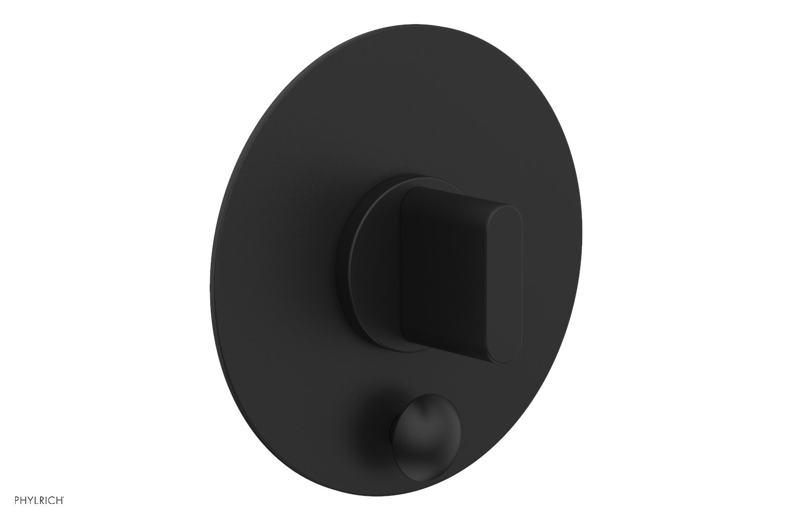 Phylrich ROND Pressure Balance Shower Plate with Diverter and Handle Trim Set