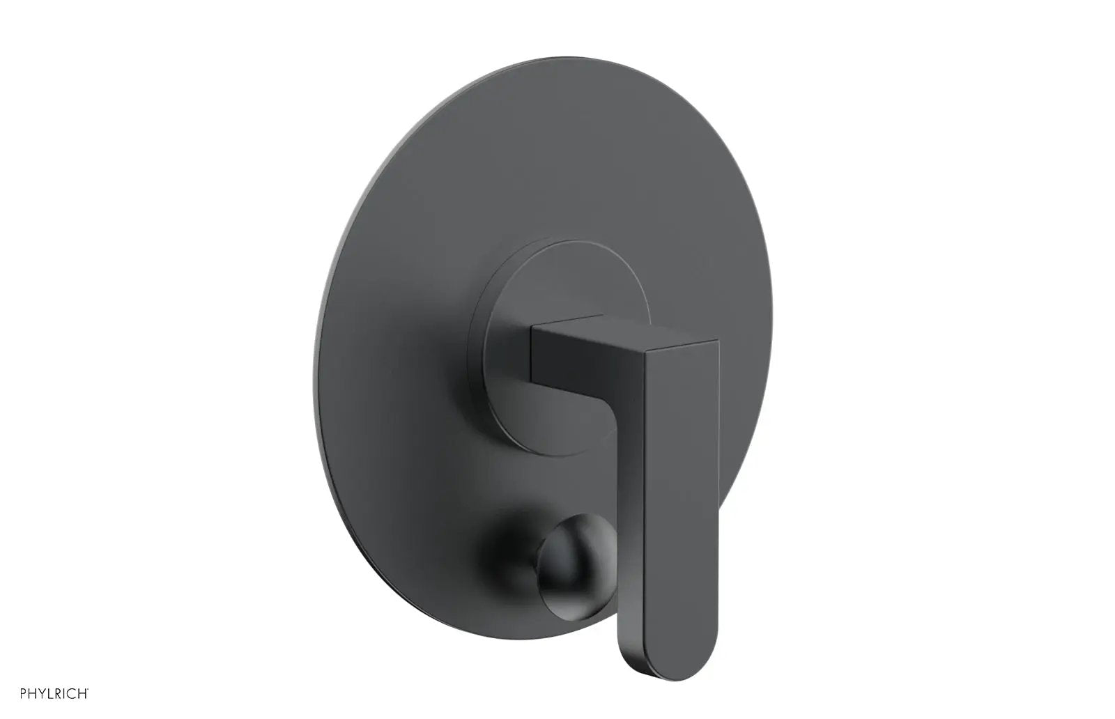 Phylrich ROND Pressure Balance Shower Plate with Diverter and Handle Trim Set by Phylrich