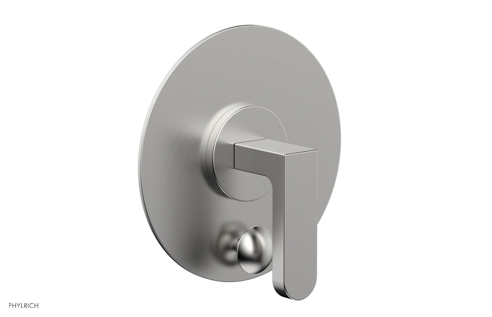 Phylrich ROND Pressure Balance Shower Plate with Diverter and Handle Trim Set