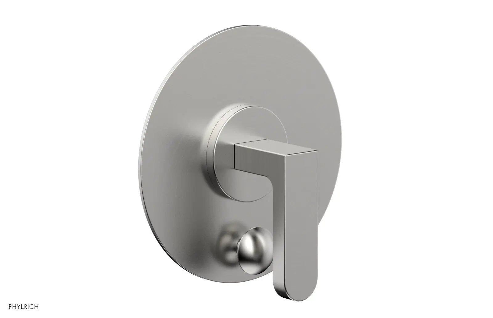 Phylrich ROND Pressure Balance Shower Plate with Diverter and Handle Trim Set by Phylrich