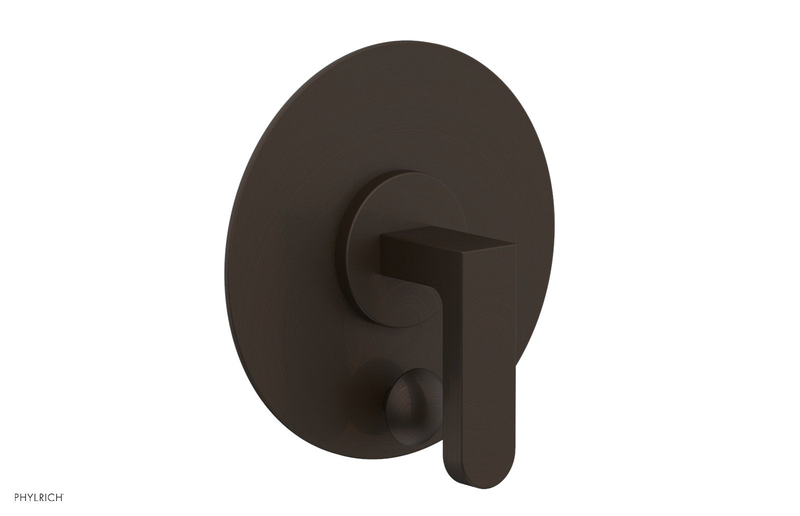 Phylrich ROND Pressure Balance Shower Plate with Diverter and Handle Trim Set