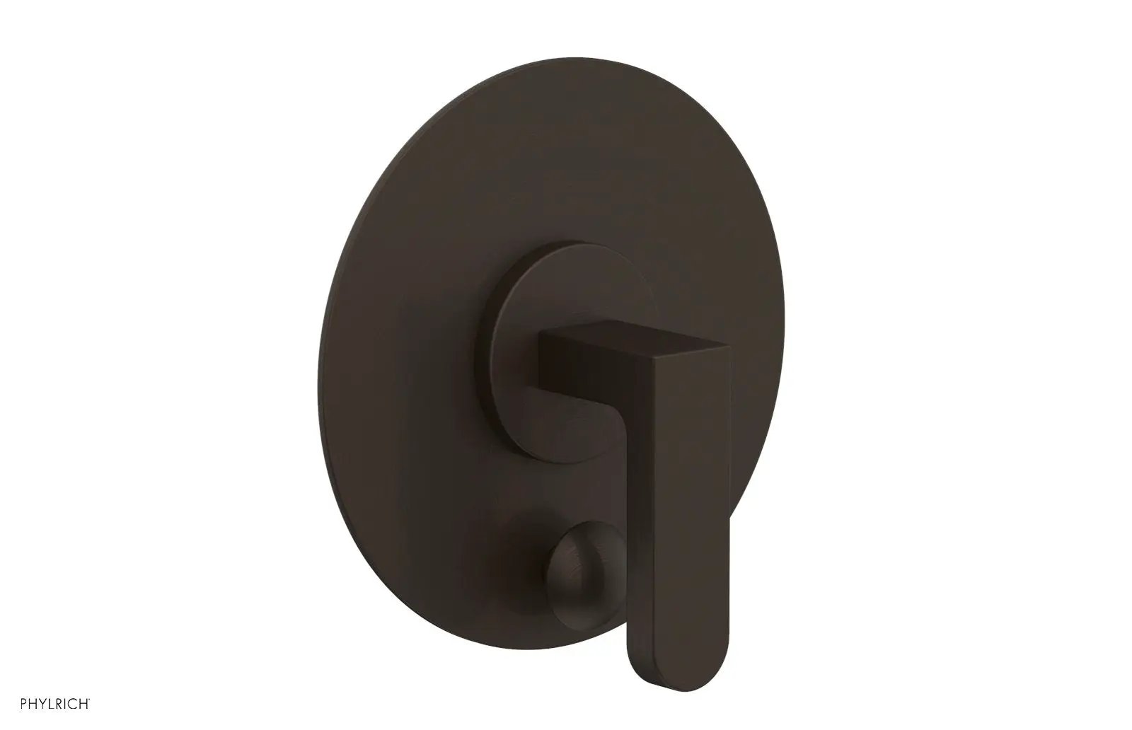Phylrich ROND Pressure Balance Shower Plate with Diverter and Handle Trim Set by Phylrich