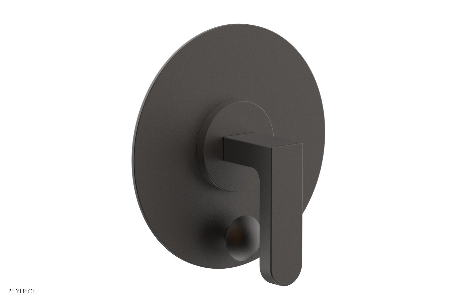 Phylrich ROND Pressure Balance Shower Plate with Diverter and Handle Trim Set