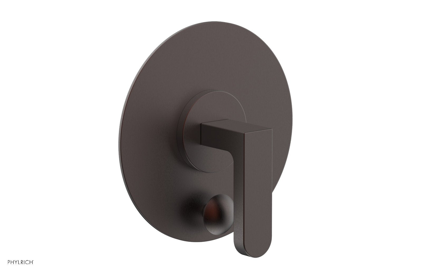 Phylrich ROND Pressure Balance Shower Plate with Diverter and Handle Trim Set