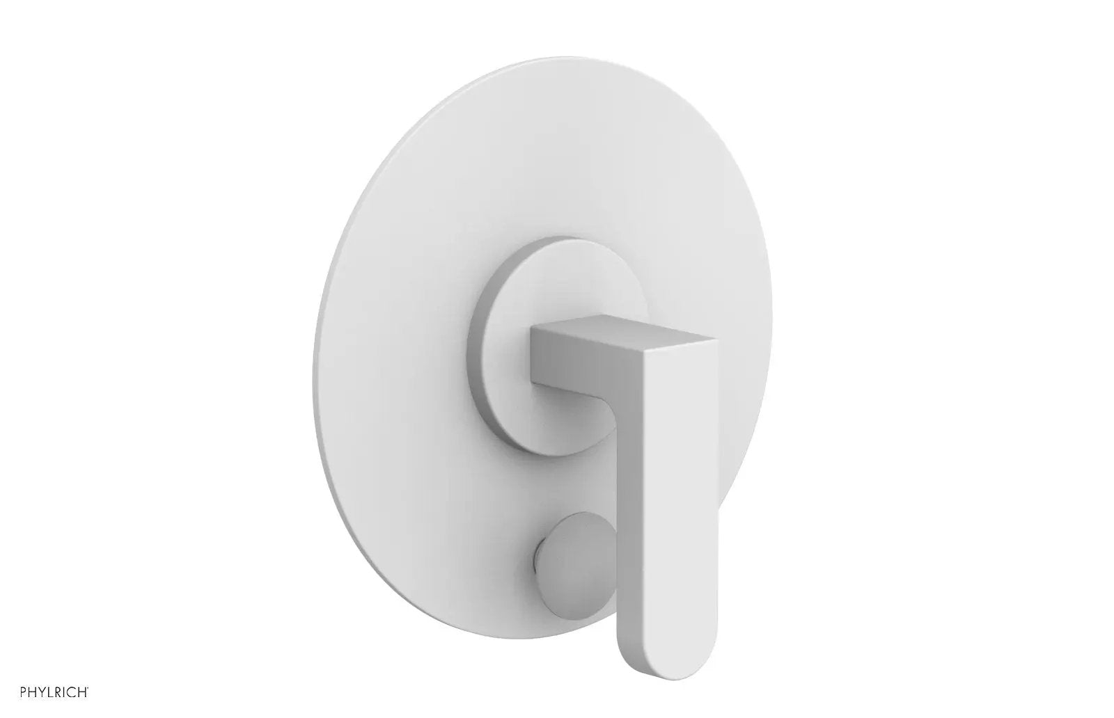 Phylrich ROND Pressure Balance Shower Plate with Diverter and Handle Trim Set by Phylrich