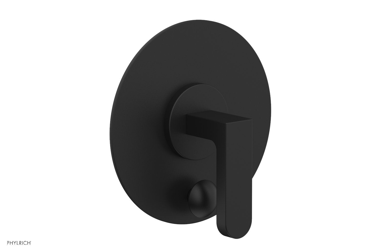 Phylrich ROND Pressure Balance Shower Plate with Diverter and Handle Trim Set