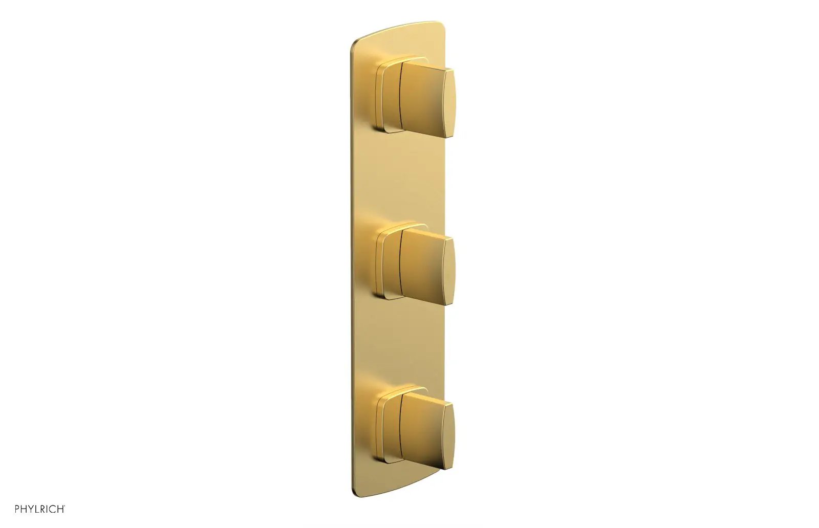 Phylrich RADI 1/2" Thermostatic Valve with Two Volume Control, Blade Handles by Phylrich