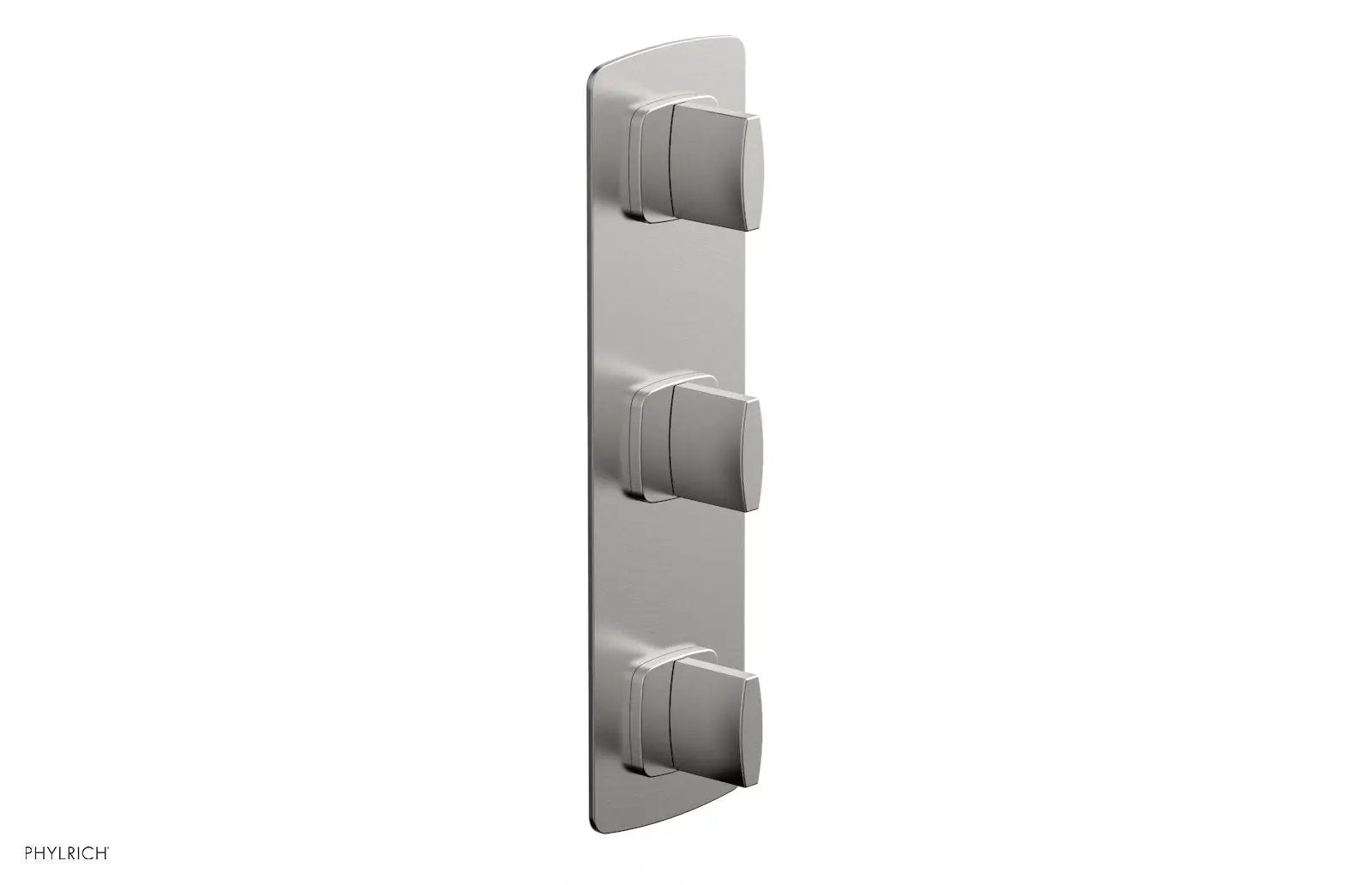 Phylrich RADI 3/4" Thermostatic Valve with Two Volume Control, Blade Handles by Phylrich