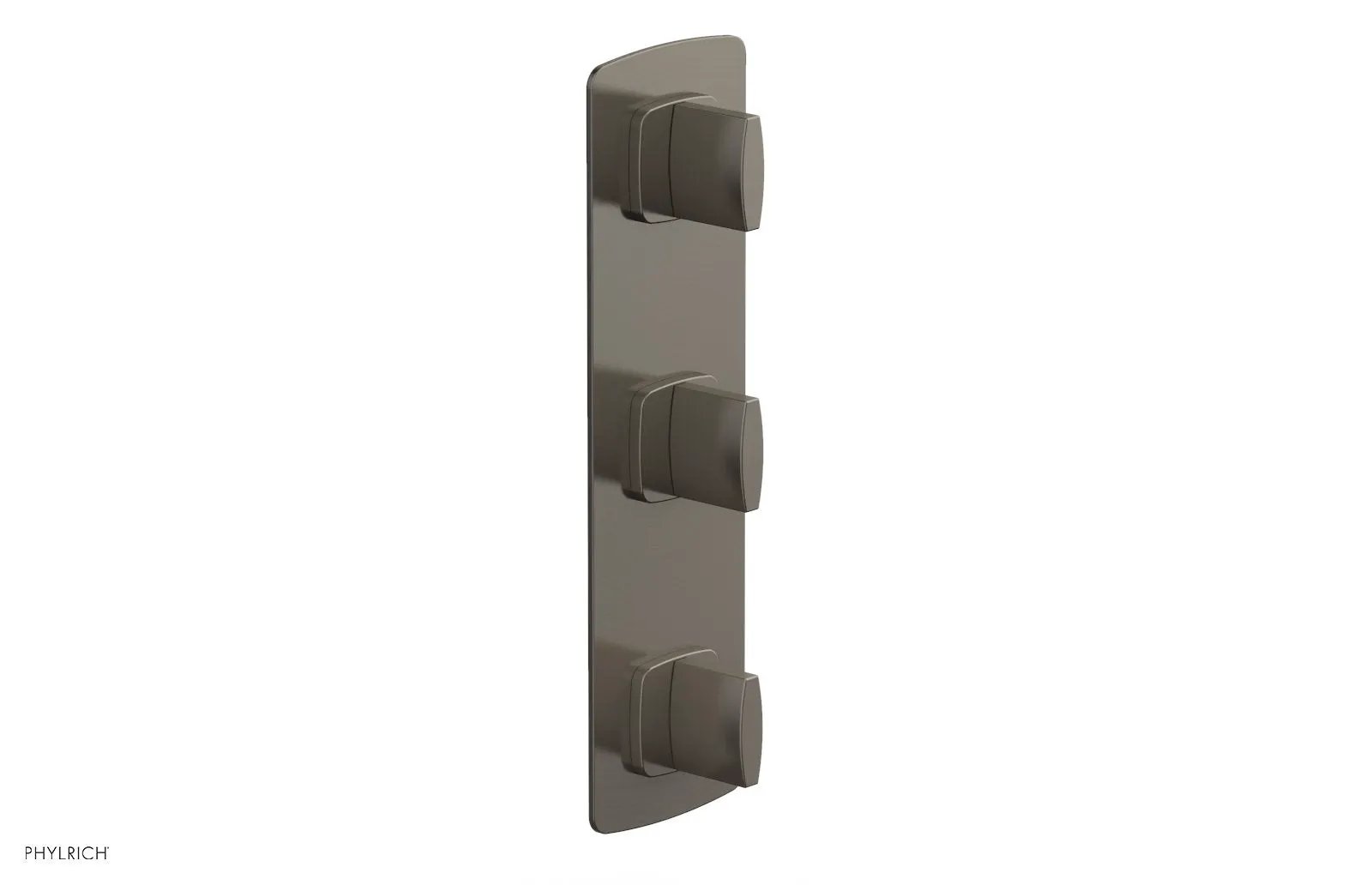 Phylrich RADI 3/4" Thermostatic Valve with Two Volume Control, Blade Handles by Phylrich