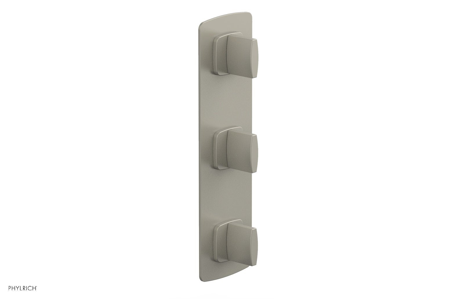 Phylrich RADI 3/4" Thermostatic Valve with Two Volume Control, Blade Handles