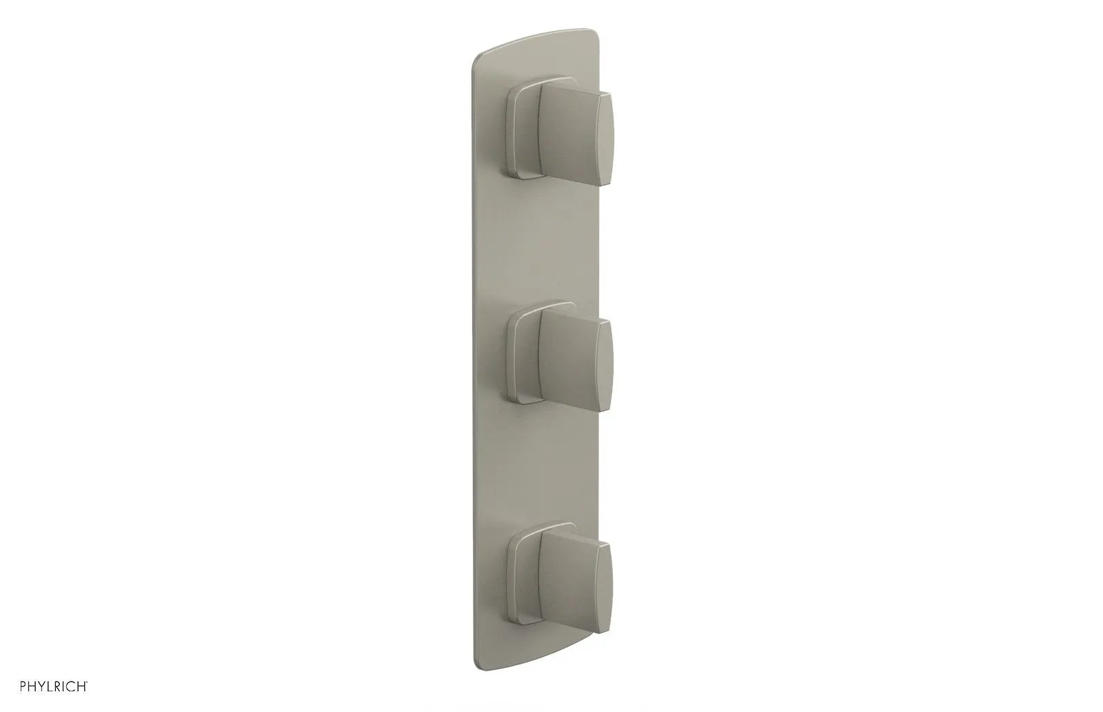 Phylrich RADI 3/4" Thermostatic Valve with Two Volume Control, Blade Handles by Phylrich