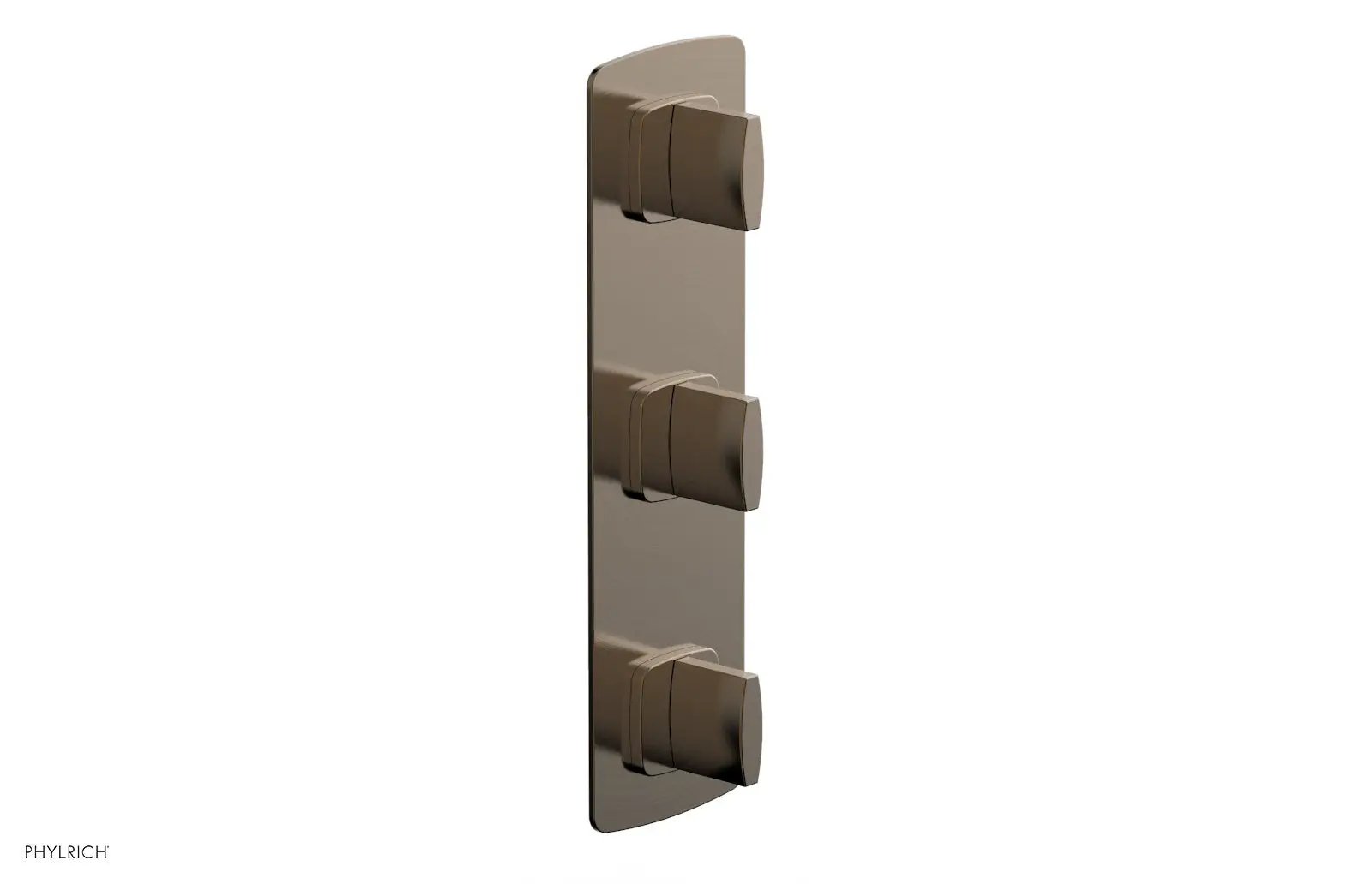 Phylrich RADI 3/4" Thermostatic Valve with Two Volume Control, Blade Handles by Phylrich