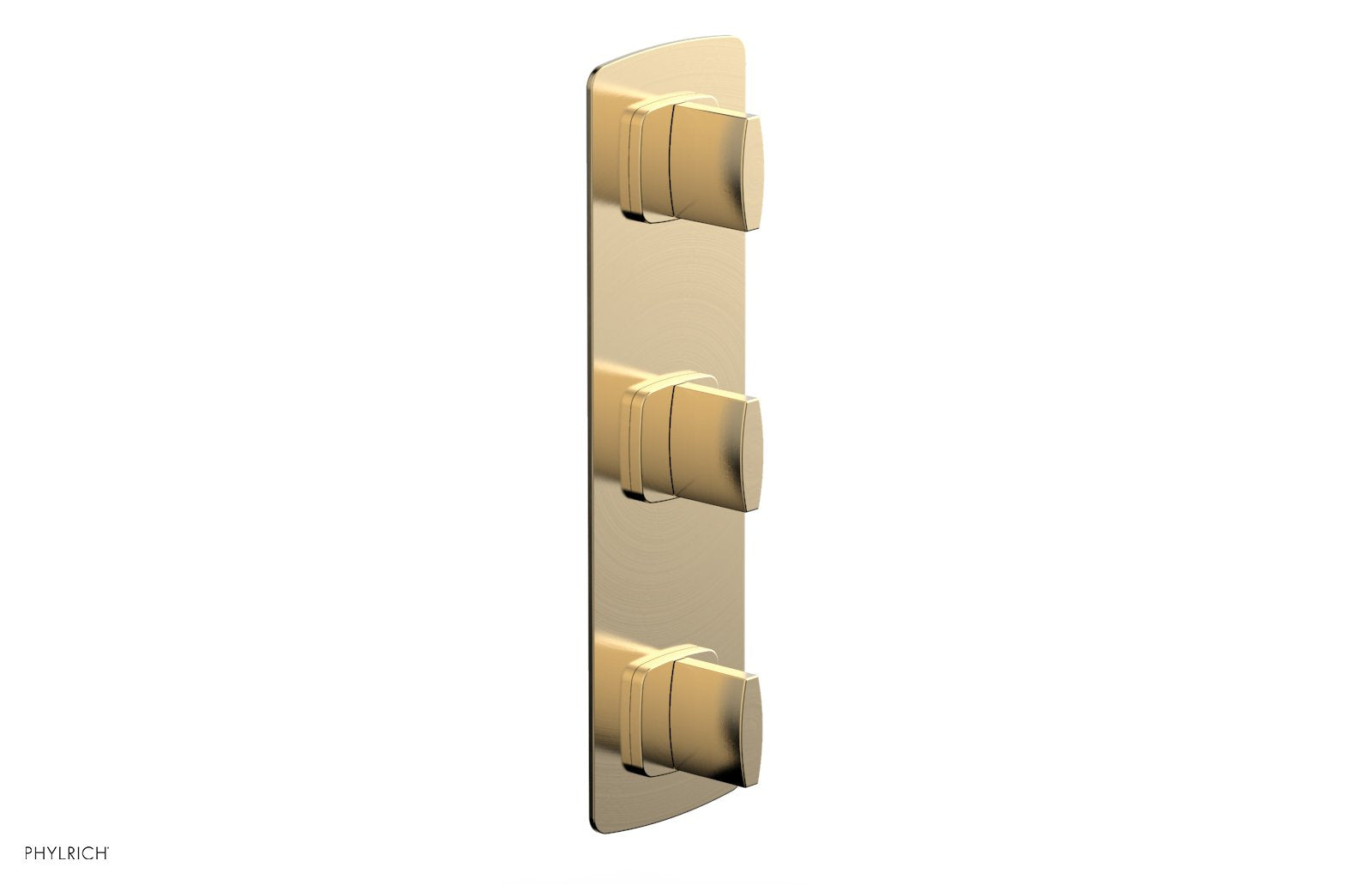 Phylrich RADI 1/2" Thermostatic Valve with Two Volume Control, Blade Handles by Phylrich