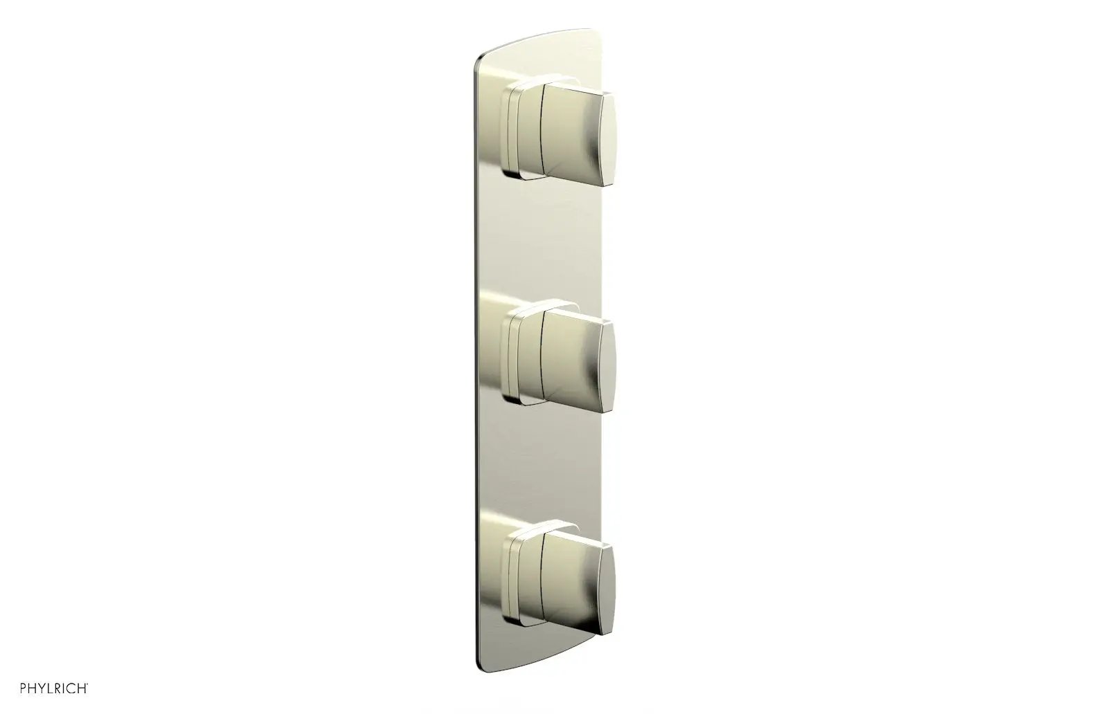 Phylrich RADI 3/4" Thermostatic Valve with Two Volume Control, Blade Handles by Phylrich