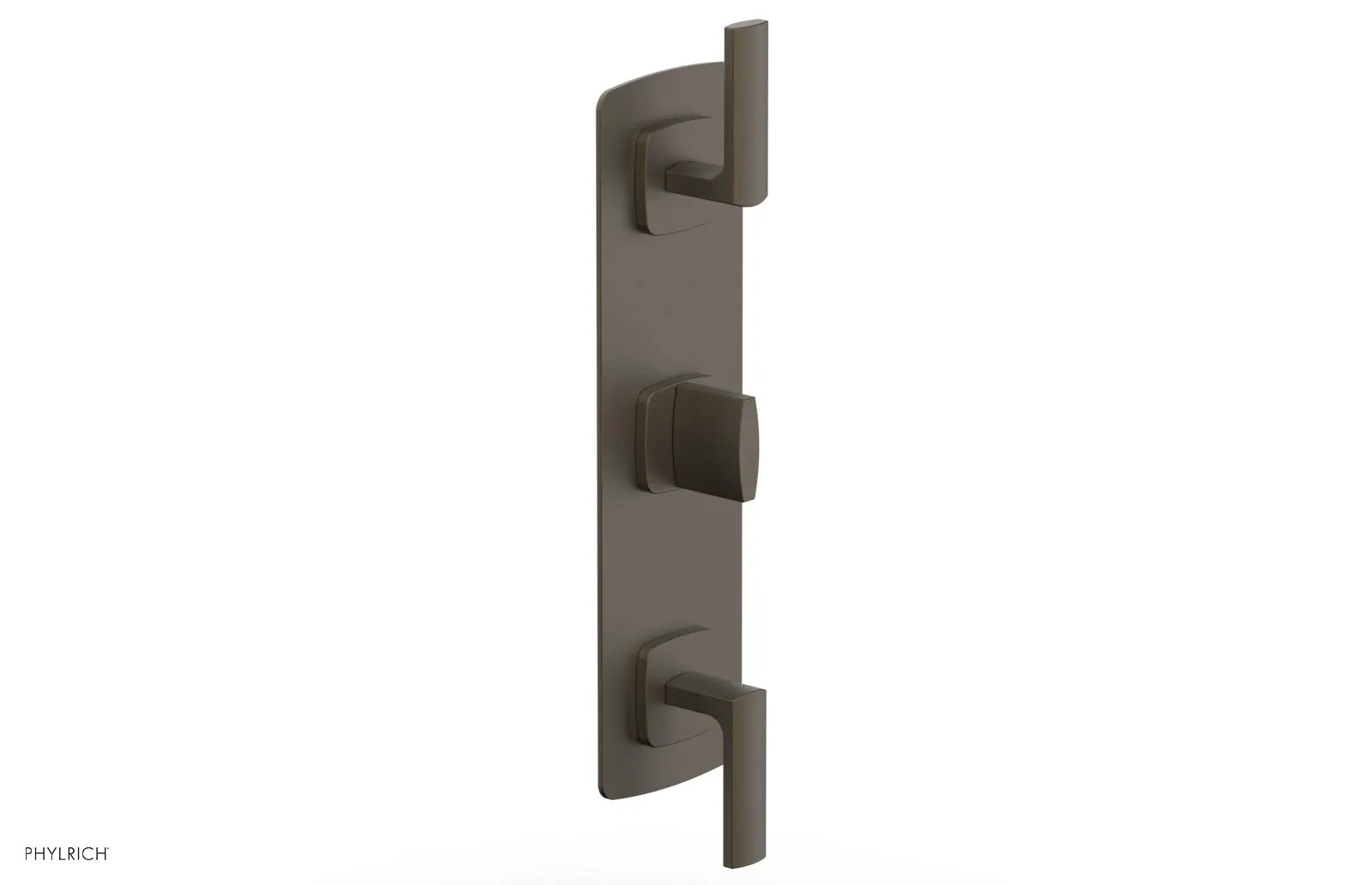 Phylrich RADI 1/2" Thermostatic Valve with Two Volume Control, Lever Handles by Phylrich