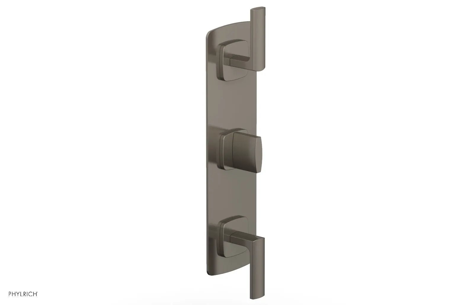 Phylrich RADI 3/4" Thermostatic Valve with Two Volume Control, Lever Handles by Phylrich