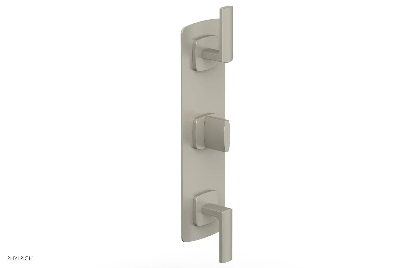 Phylrich RADI 3/4" Thermostatic Valve with Two Volume Control, Lever Handles by Phylrich