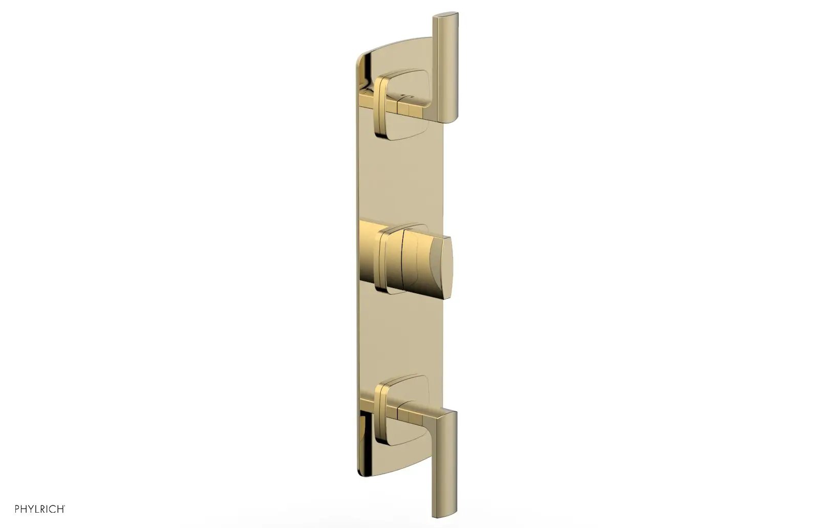 Phylrich RADI 3/4" Thermostatic Valve with Two Volume Control, Lever Handles by Phylrich
