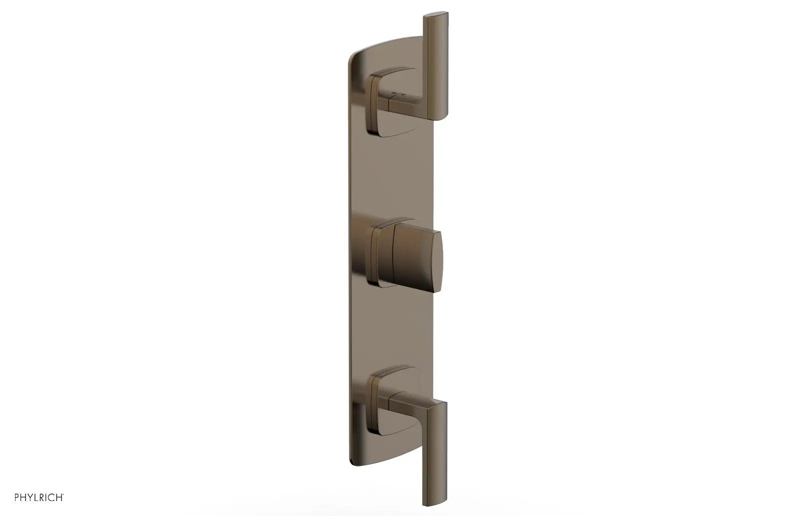 Phylrich RADI 3/4" Thermostatic Valve with Two Volume Control, Lever Handles by Phylrich