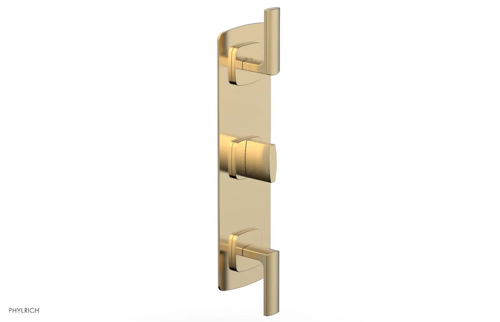 Phylrich RADI 1/2" Thermostatic Valve with Two Volume Control, Lever Handles by Phylrich