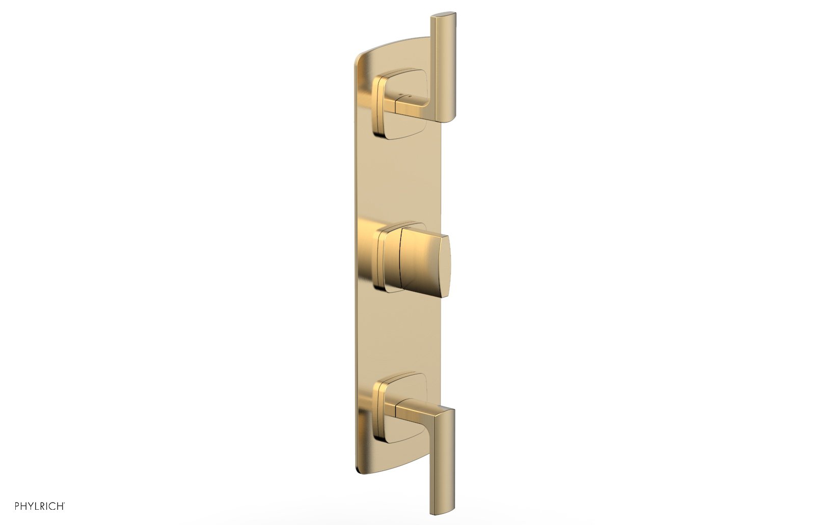 Phylrich RADI 3/4" Thermostatic Valve with Two Volume Control, Lever Handles by Phylrich