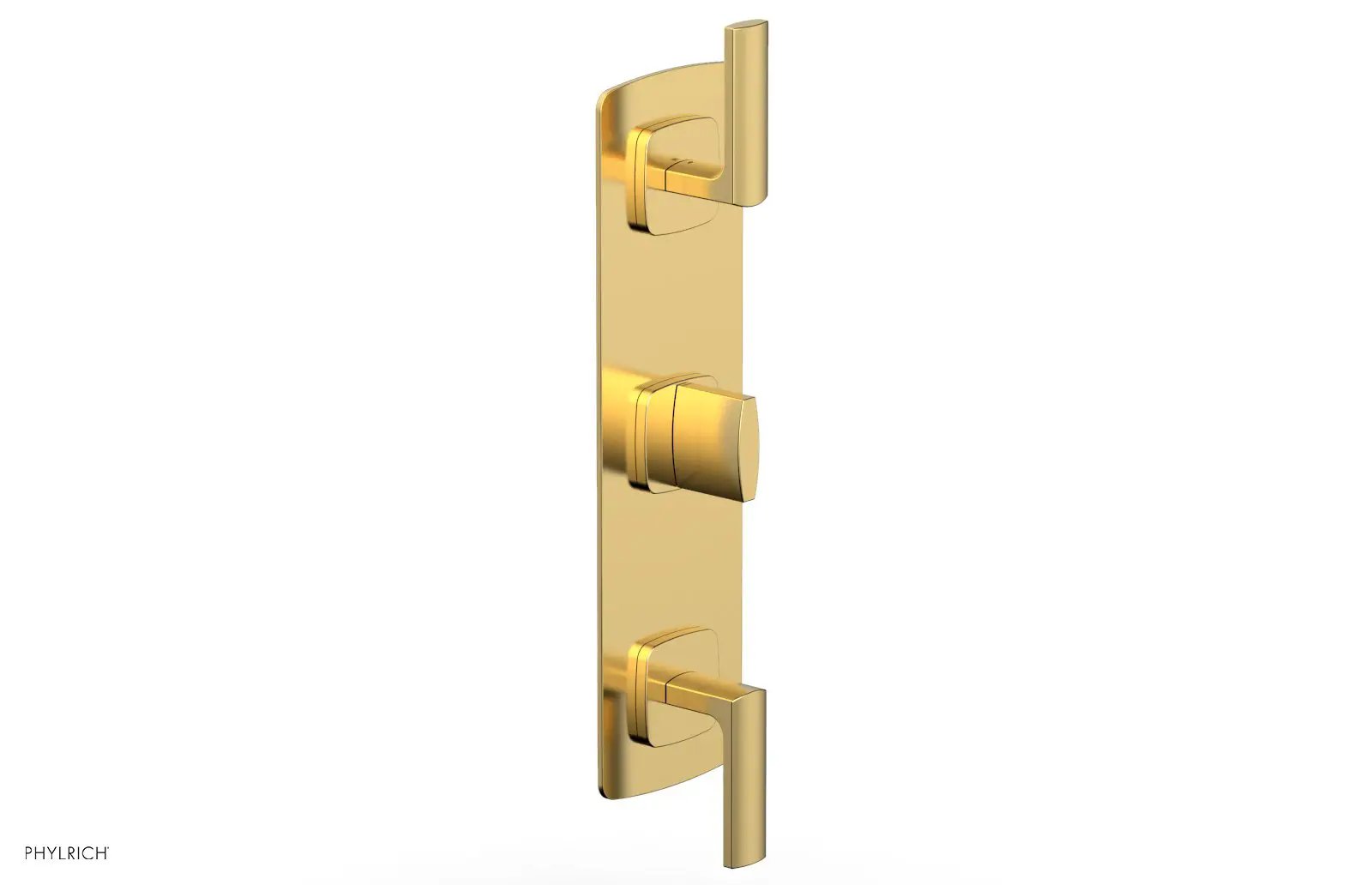 Phylrich RADI 1/2" Thermostatic Valve with Two Volume Control, Lever Handles by Phylrich