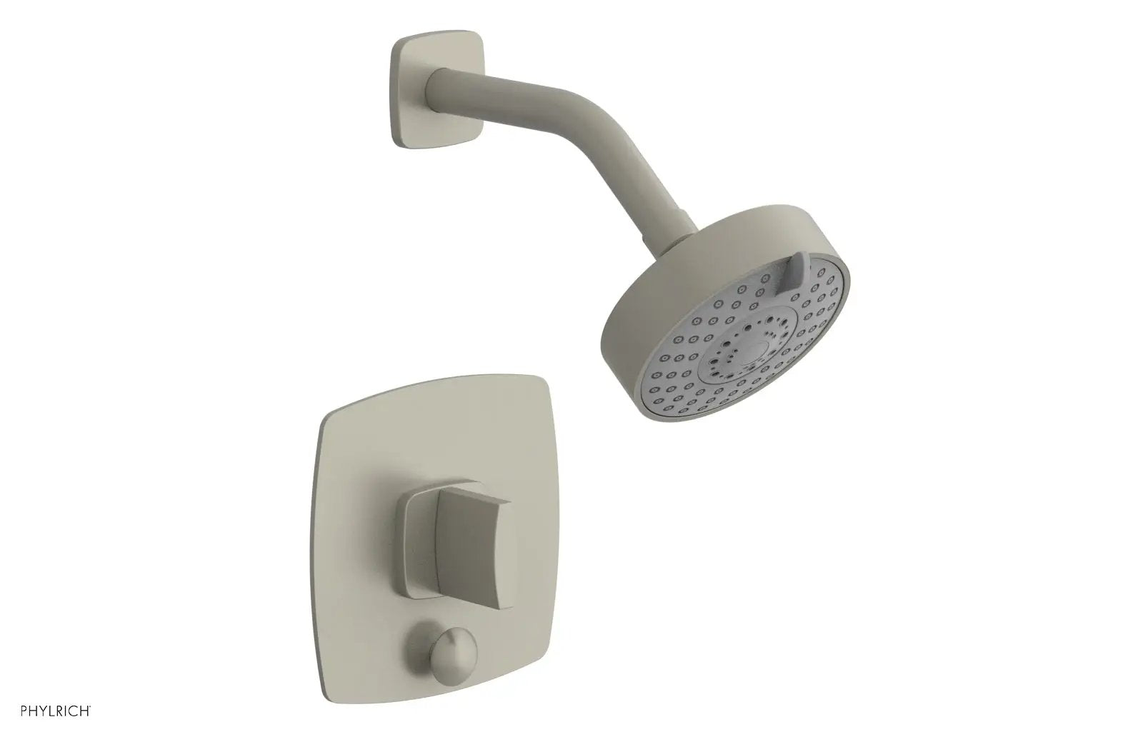 Phylrich RADI Pressure Balance Shower and Diverter Set (Less Spout), Blade Handle by Phylrich