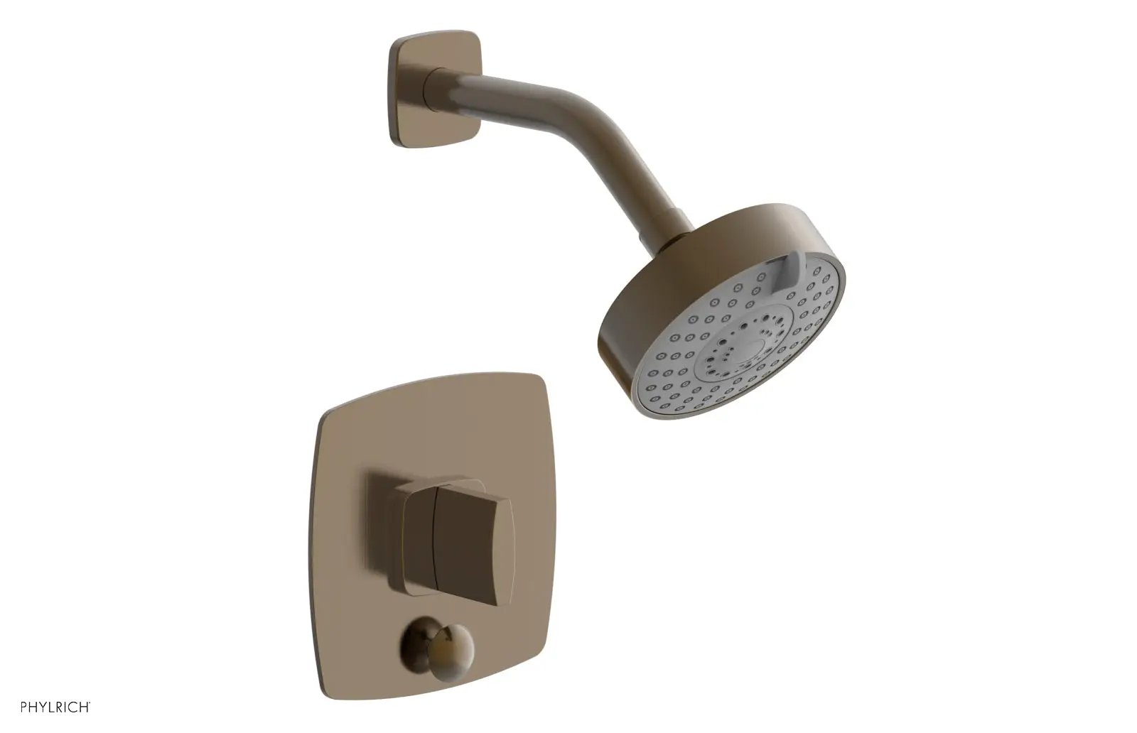 Phylrich RADI Pressure Balance Shower and Diverter Set (Less Spout), Blade Handle by Phylrich