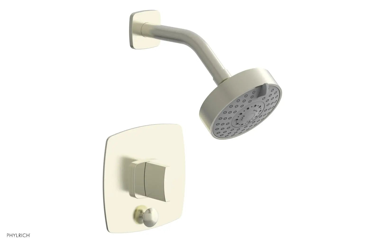 Phylrich RADI Pressure Balance Shower and Diverter Set (Less Spout), Blade Handle by Phylrich