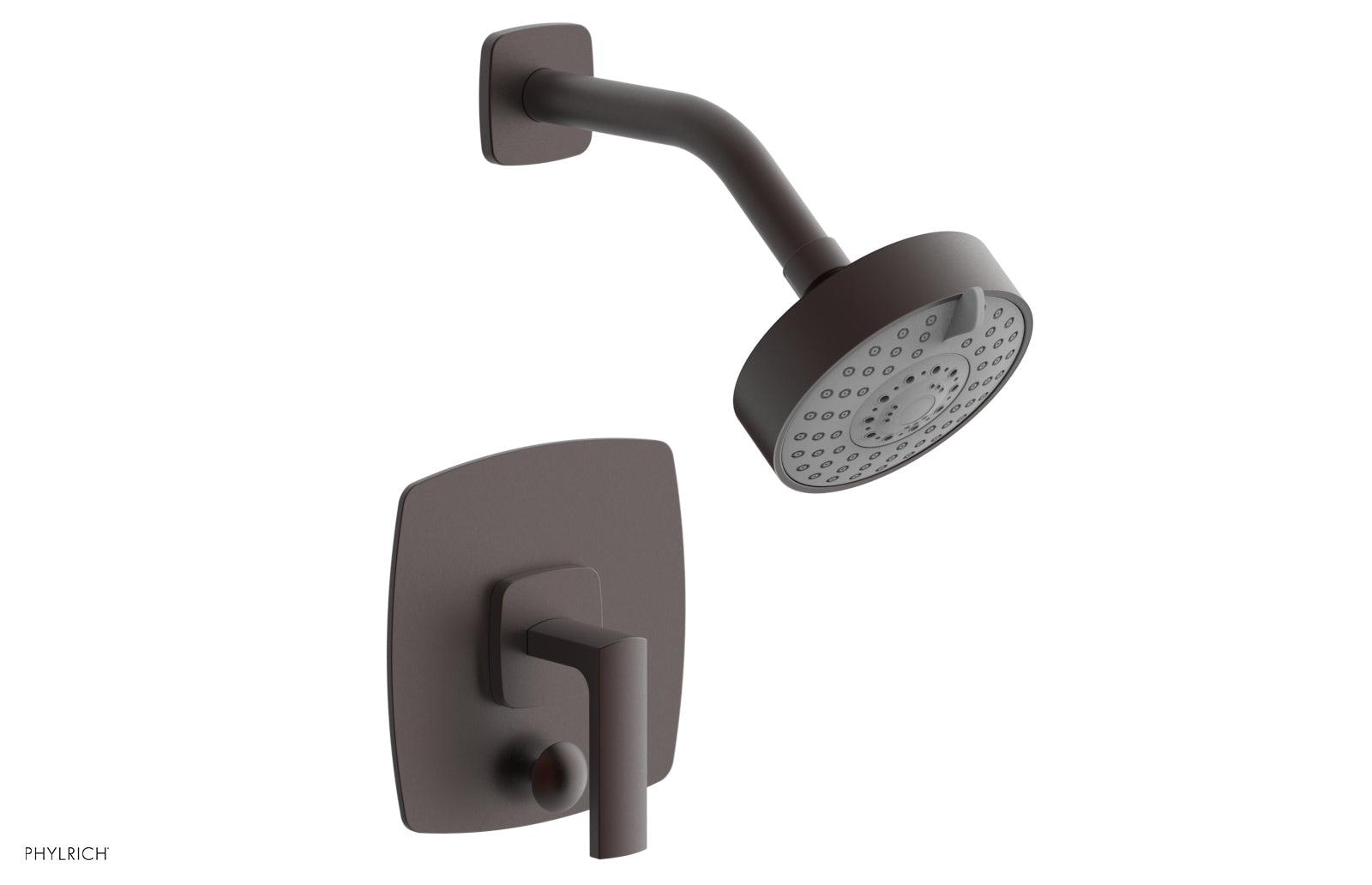 Phylrich RADI Pressure Balance Shower and Diverter Set (Less Spout), Lever Handle