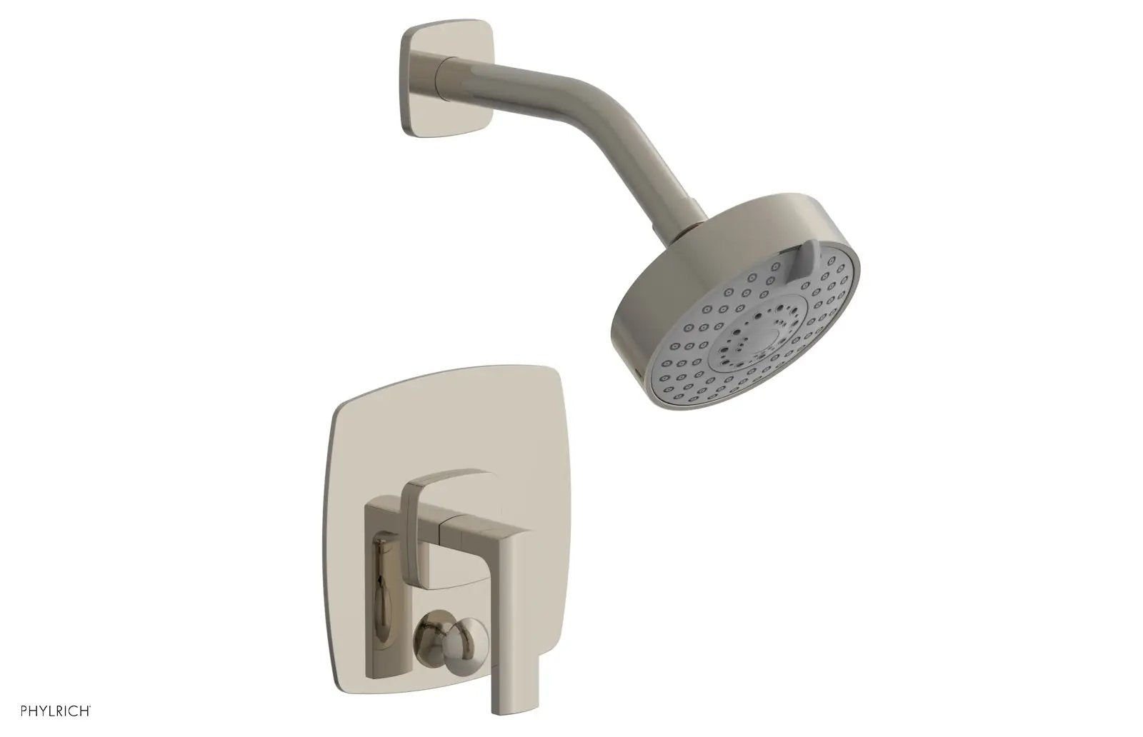 Phylrich RADI Pressure Balance Shower and Diverter Set (Less Spout), Lever Handle by Phylrich