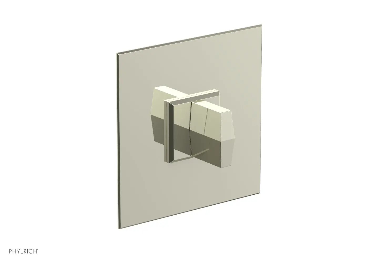 Phylrich DIAMA 1/2" Thermostatic Shower Trim, Blade Handle by Phylrich